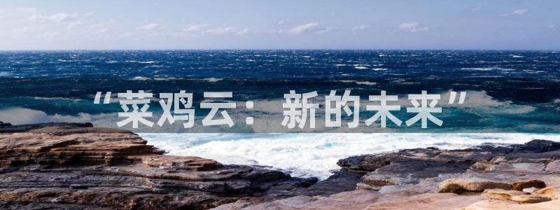 杏运娱乐注册资金多少：“菜鸡云：新的未来”
