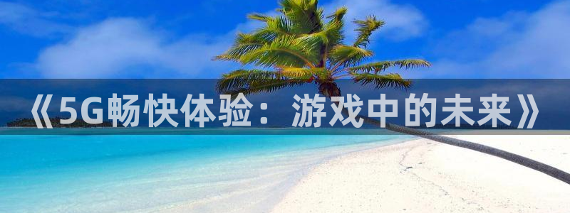 杏运注册平台：《5G畅快体验：游戏中的未来》