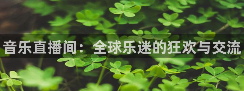24直播网nba直播jrs：音乐直播间：全球乐迷的狂欢与交流